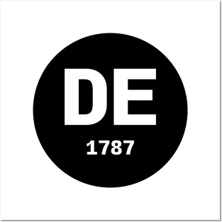 Delaware | DE 1787 Posters and Art